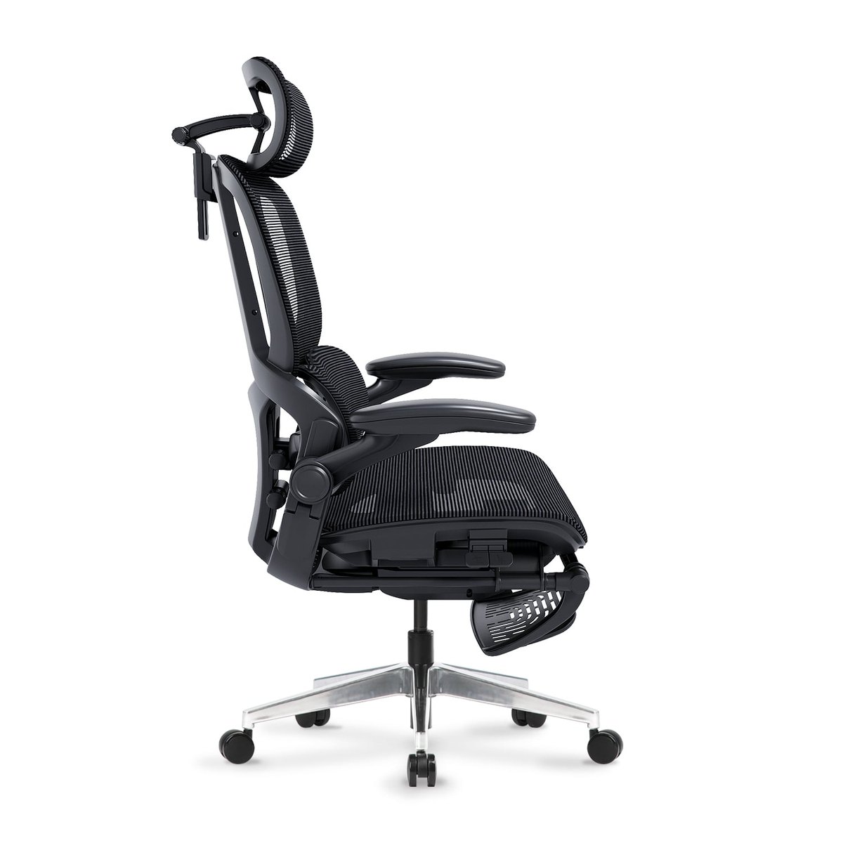 ErgoStuhl S3 Pro bản đen, chính diện