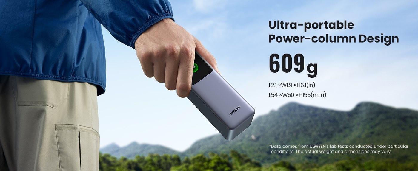 609 g và 15,5 cm chiều cao: cầm được nhưng không bỏ túi